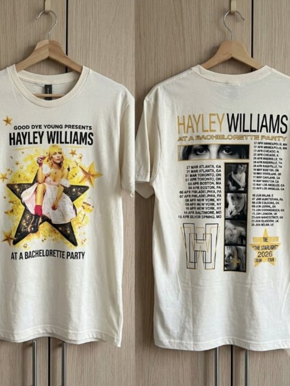 Hayley Williams Tour 2026 Tour Merch T-Shirt Reprint